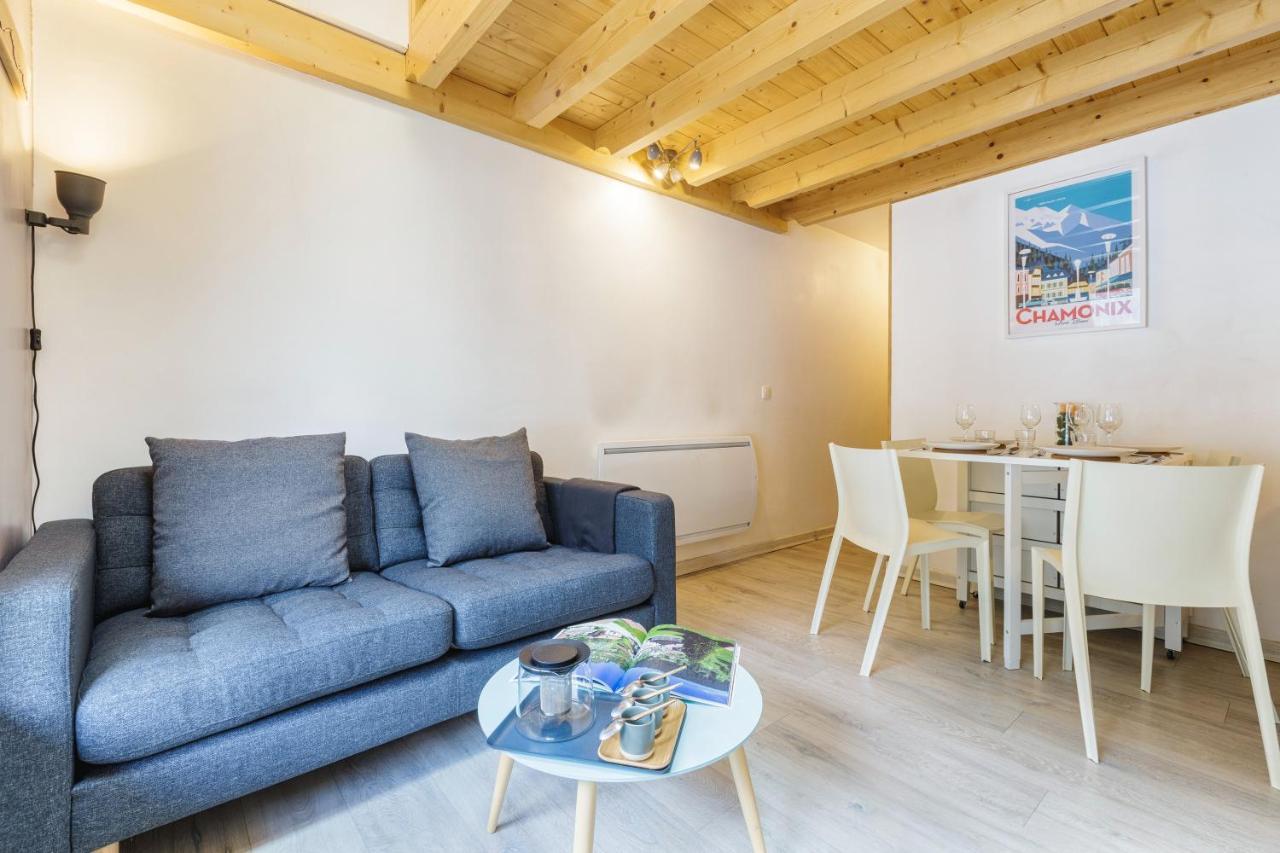 Central Duplex Apartment - Blanc Neige - Happy Rentals Chamonix Kültér fotó