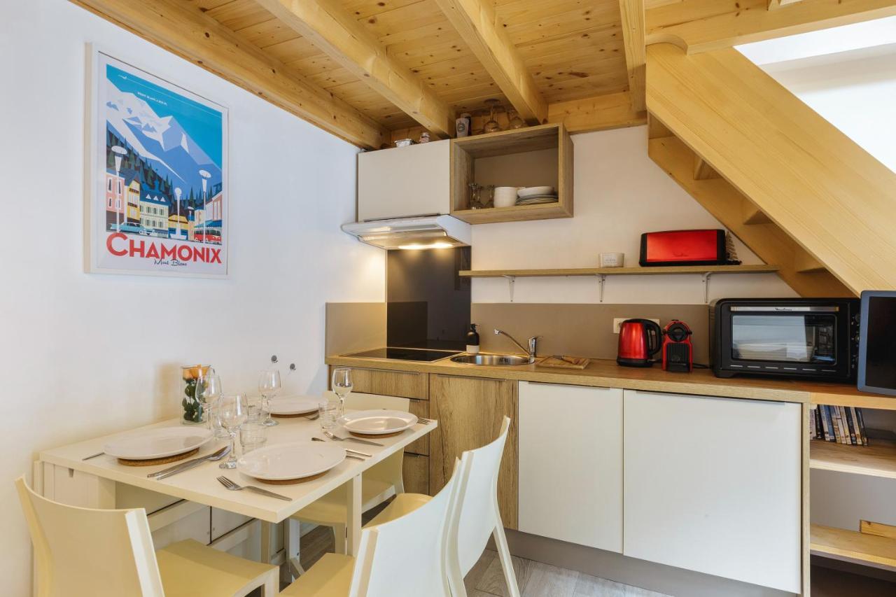 Central Duplex Apartment - Blanc Neige - Happy Rentals Chamonix Kültér fotó